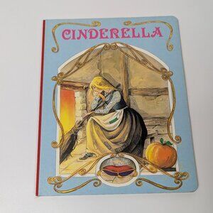 Vintage Brown Watson Englang Hardcover Cinderella Board Book